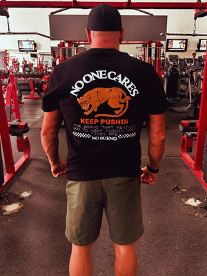NO ONE CARES Tee