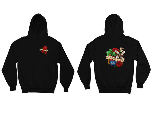 Hoodies with store roses on them